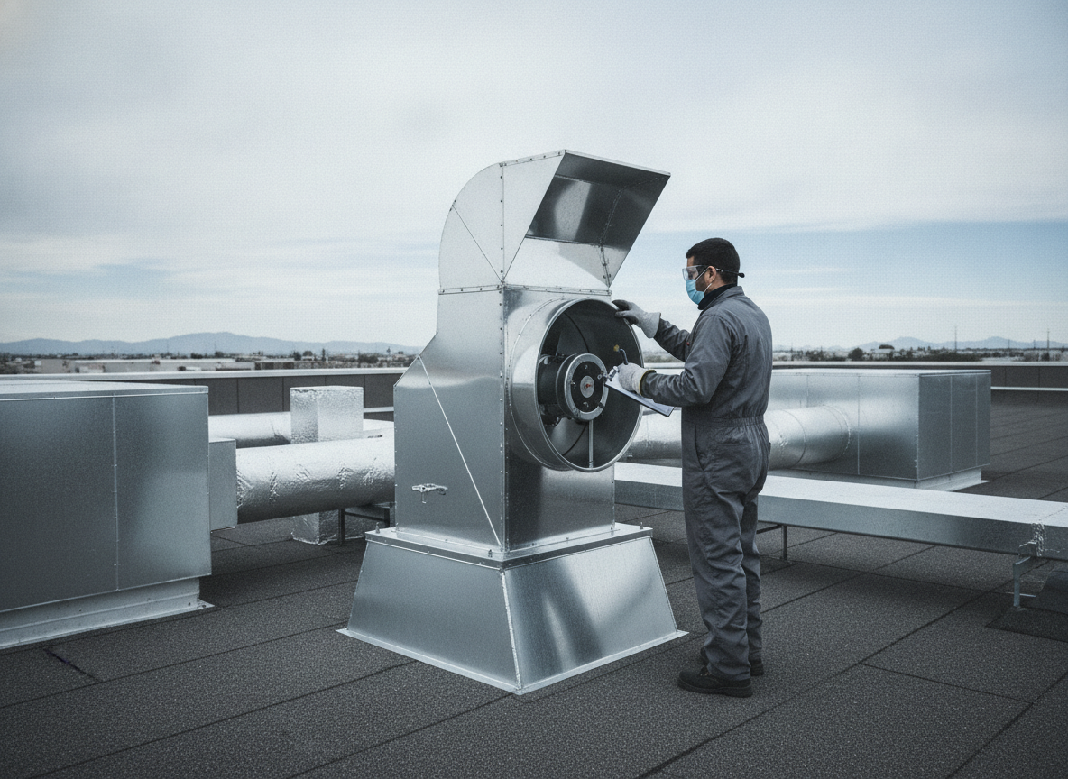 Kitchen Exhaust Fan Cleaning